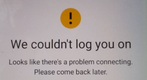 HSBC香港アプリ：セットアップ時のエラーメッセージ例